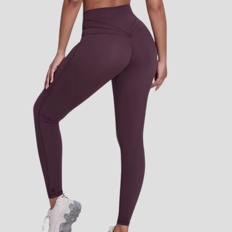 Energy Leggings - Deep Plum