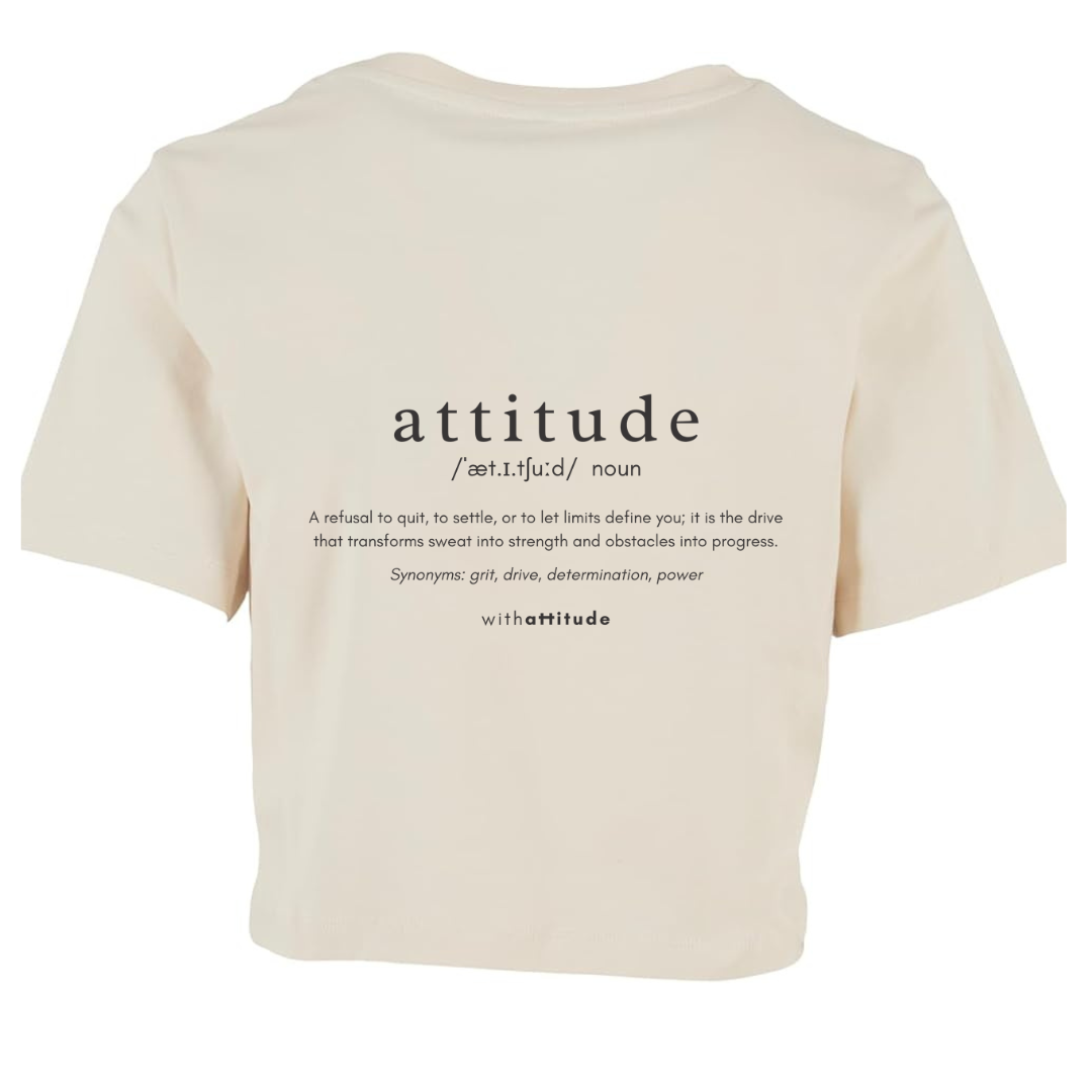 Define Cropped Tshirt - Natural