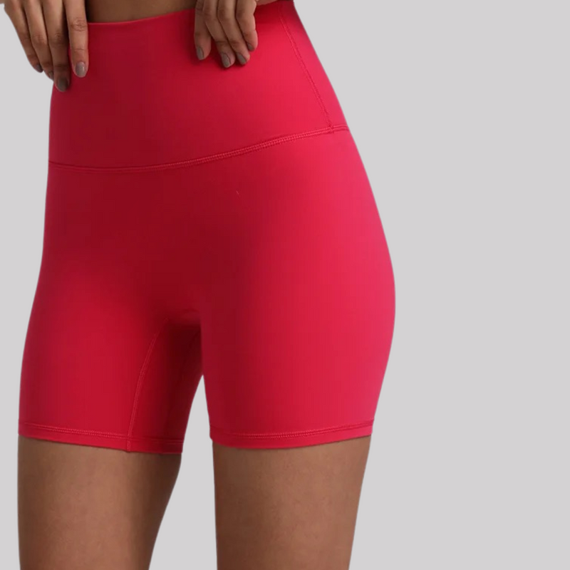 Second Skin Shorts - Raspberry Red