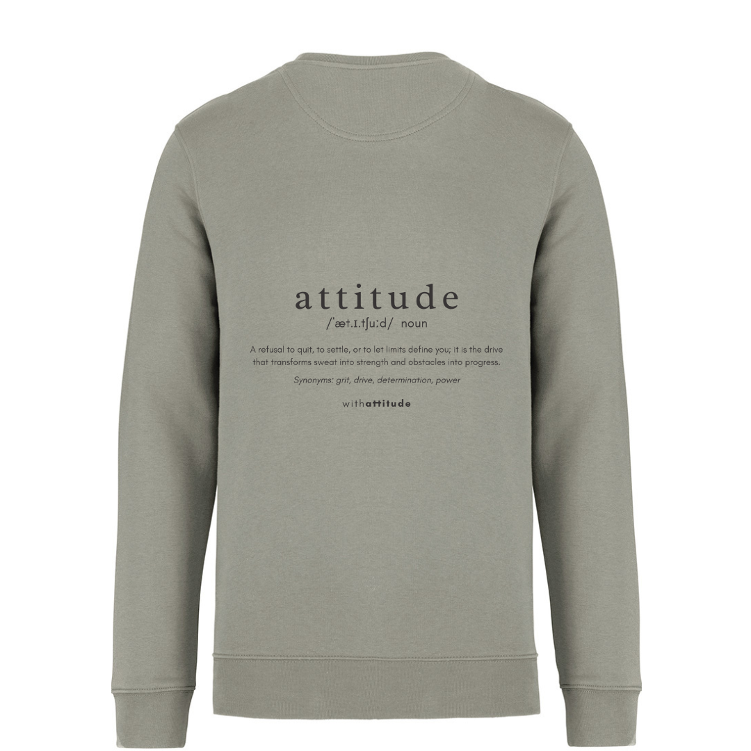PRE-ORDER Premium Define Crew Jumper - Dusty Olive