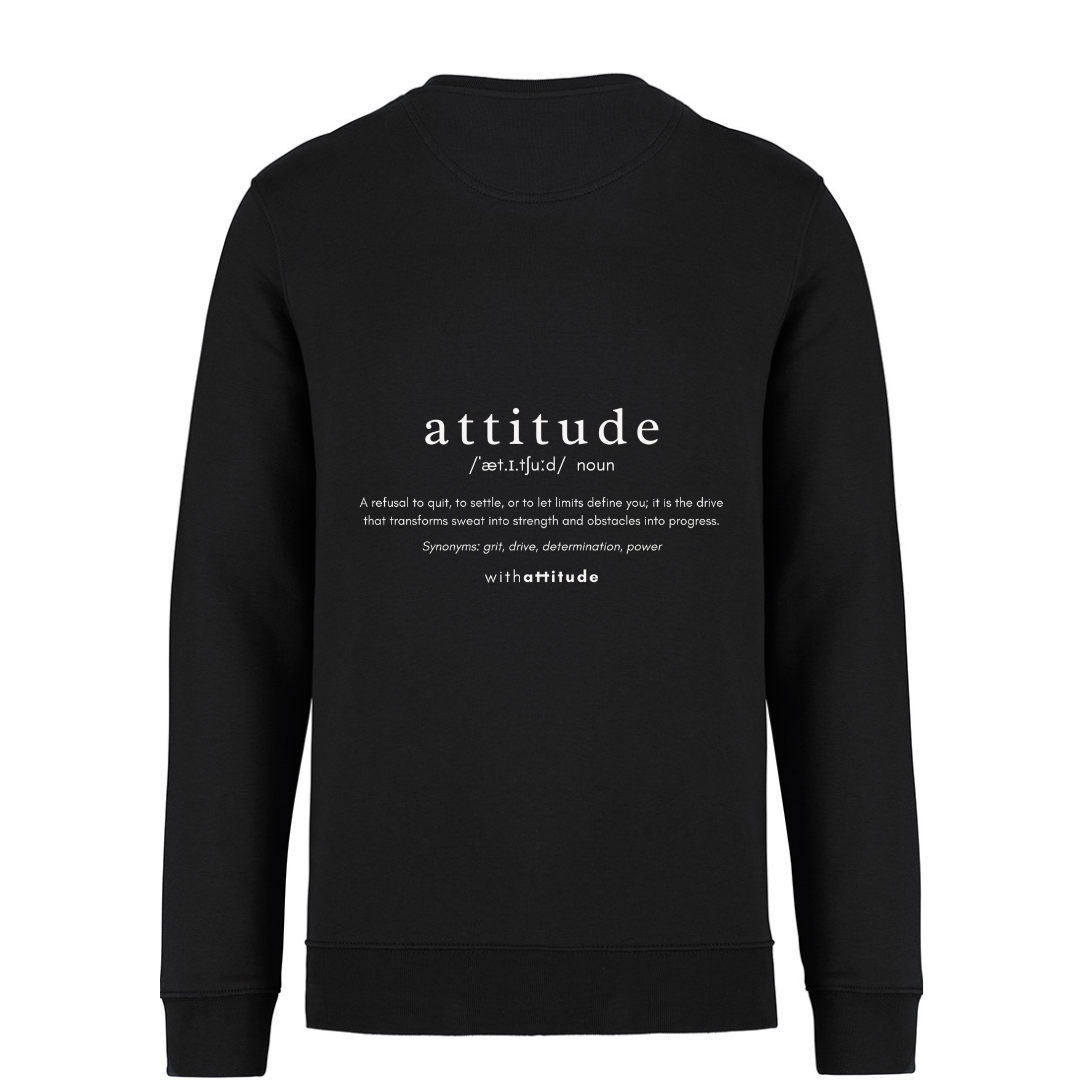PRE-ORDER Premium Define Crew Jumper - Black