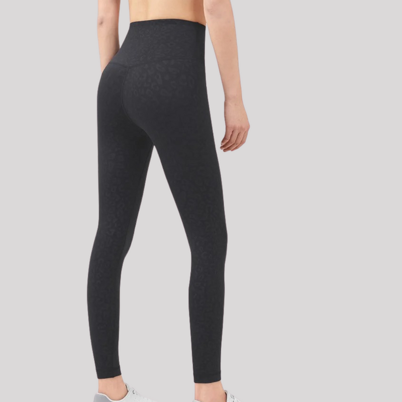 Second Skin Leggings - Black Leopard