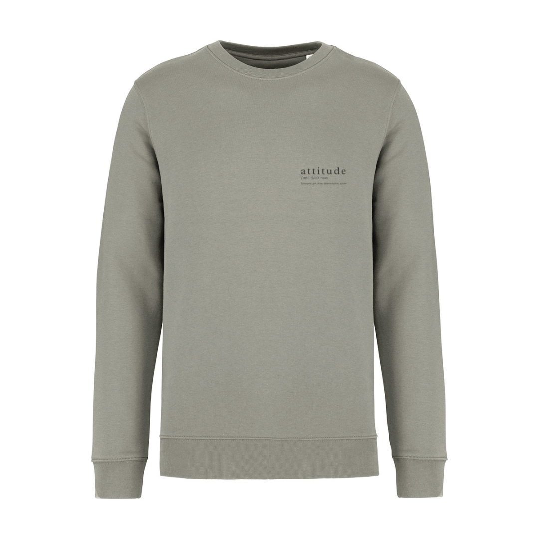 PRE-ORDER Premium Define Crew Jumper - Dusty Olive