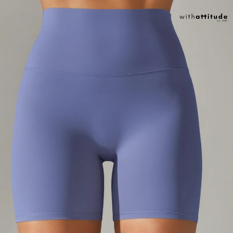 Second Skin Shorts - Cornflower Blue