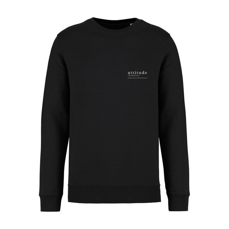 PRE-ORDER Premium Define Crew Jumper - Black