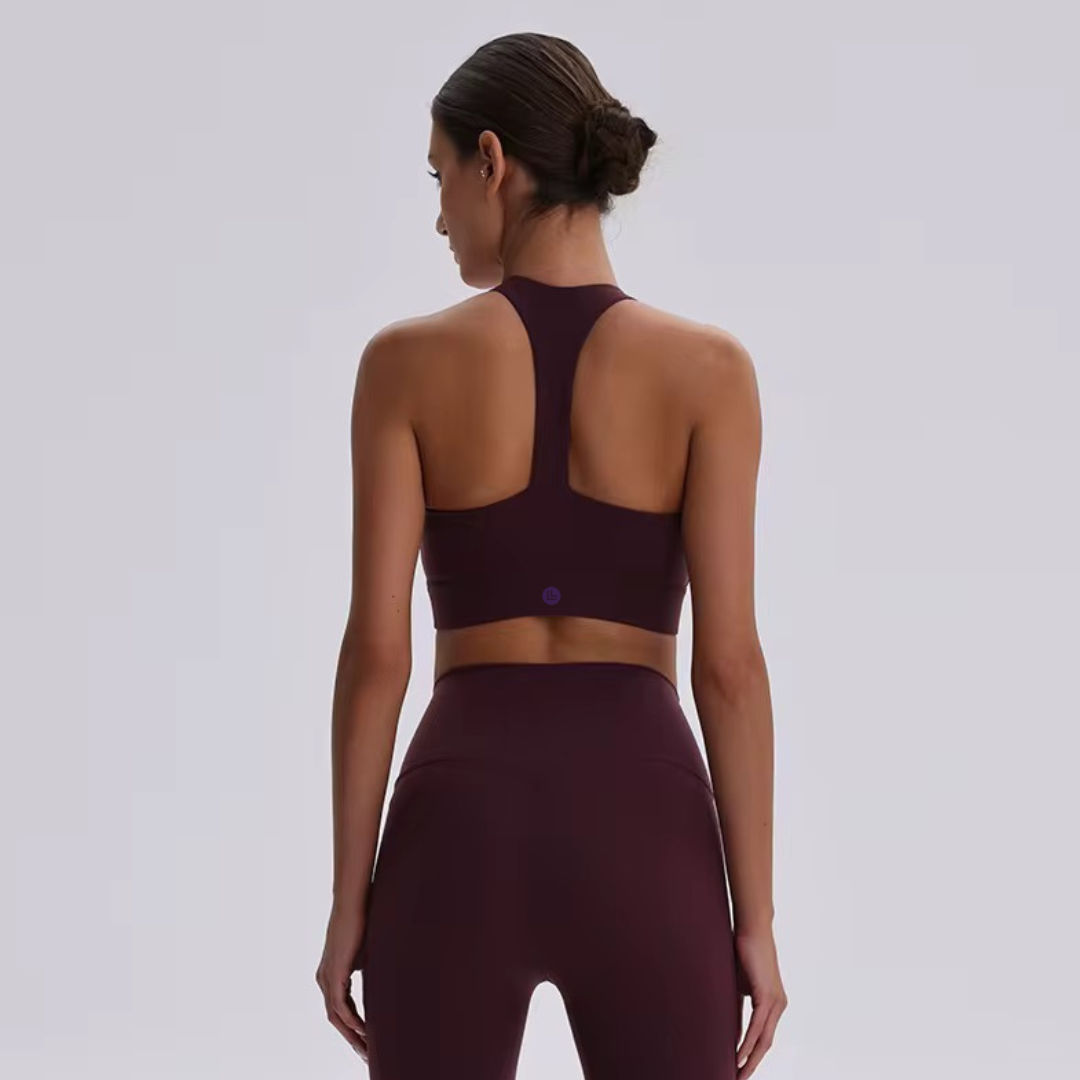 Energy Sports Bra - Deep Plum