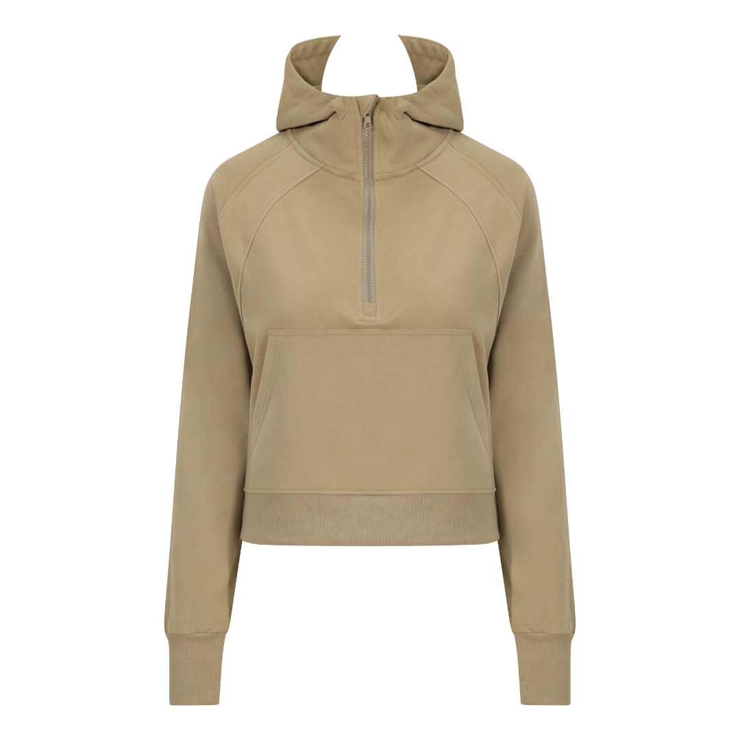 Ultimate Half Zip Hoodie - Green