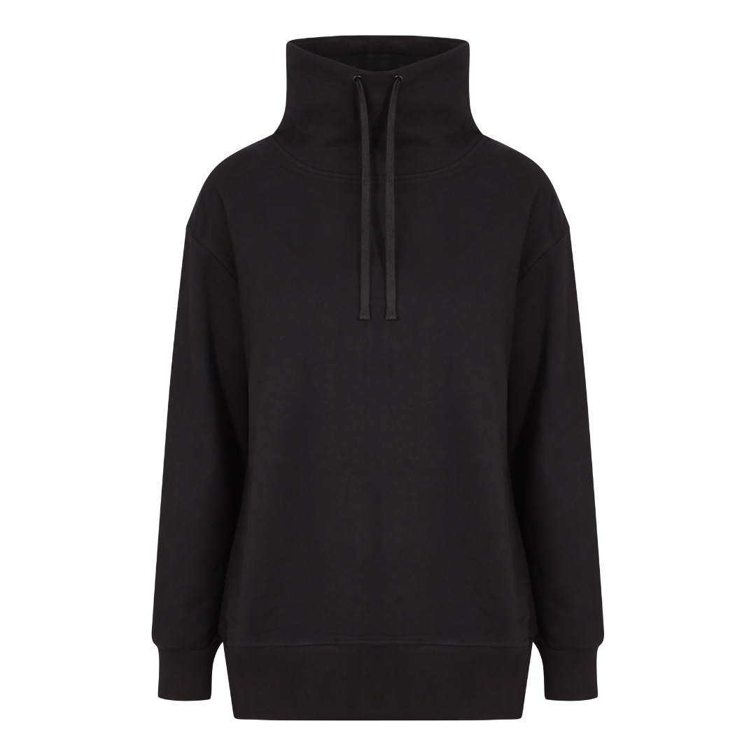 Energize Long Pullover - Black