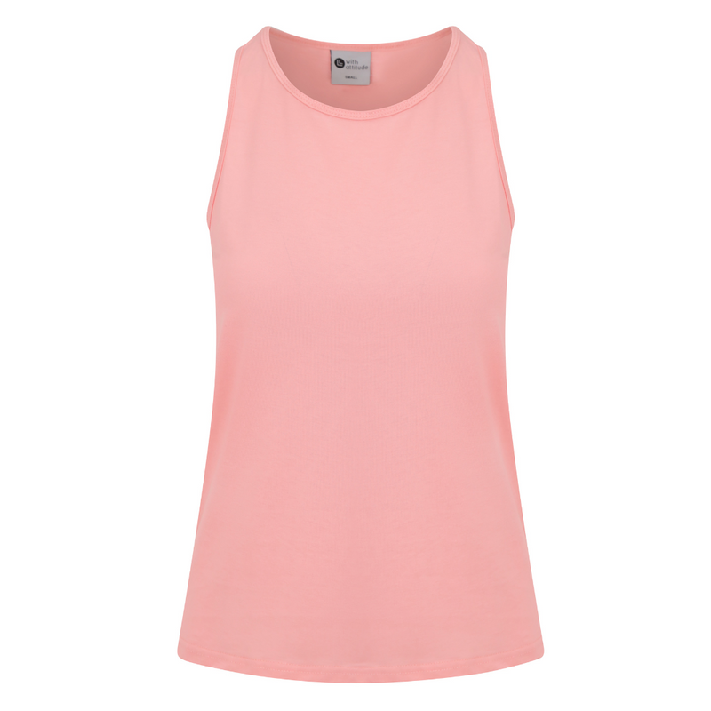Essential Cotton Tank - Pink