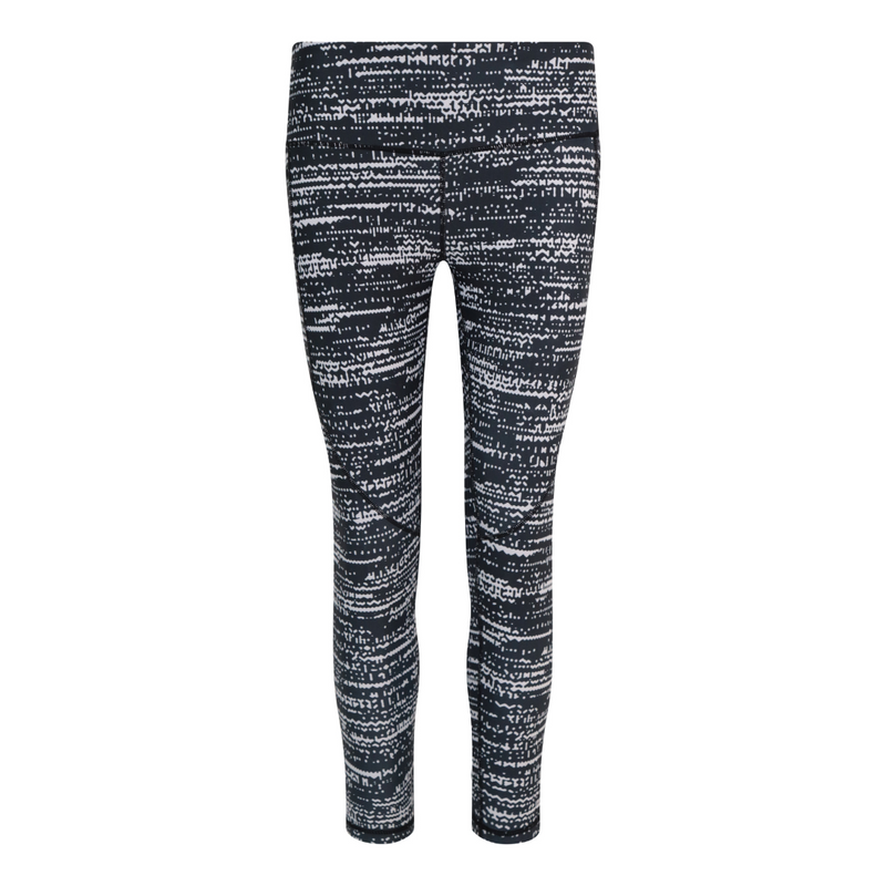 Power Patterned Leggings - Monochrome