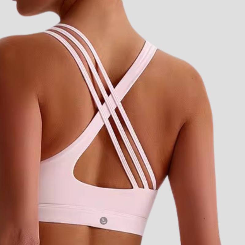 Asymmetric Bra - Milkshake Pink
