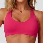 Yoga Bra - Bright Pink