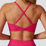 Yoga Bra - Bright Pink