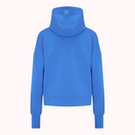 Power Crop Hoodie - Blue