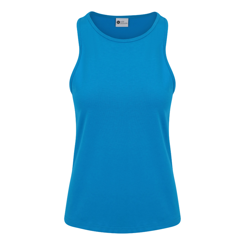Essential Cotton Tank - Blue