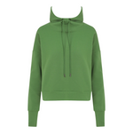 Power Crop Hoodie - Green