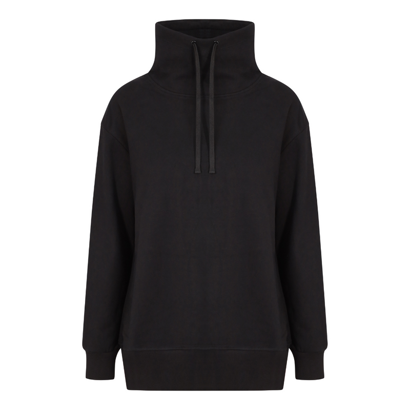 Energize Long Pullover - Black