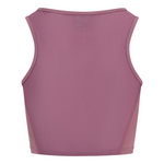 Power Cropped Tank - Dusty Pink