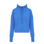 Power Crop Hoodie - Blue