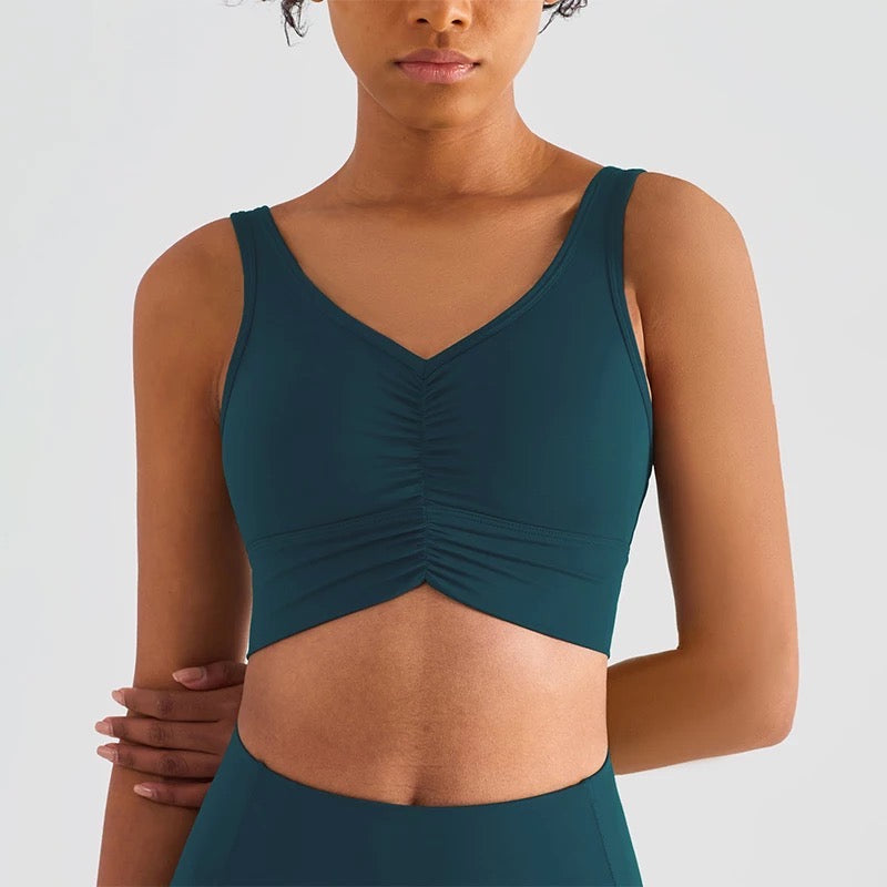 Stamina Sports bra - Dark Green – With Attitude Activewear
