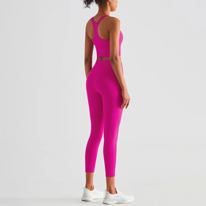 Go To Workout Leggings - Pink